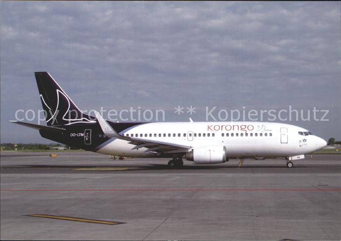 Flugzeuge Zivil Korongo Airlines B-737-3M8 OO-LTM c/n 25070