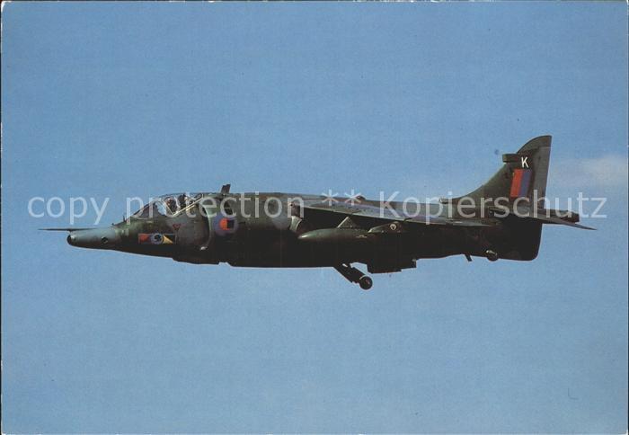 Flugzeuge Militaria RAF Harrier GR.3 No. 233 OCU