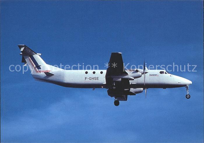 Flugzeuge Zivil Flandre Air Beechcraft Beech 1900C Airliner