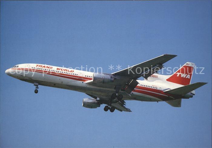 Flugzeuge Zivil TWA Trans World Airlines Lockheed TriSt