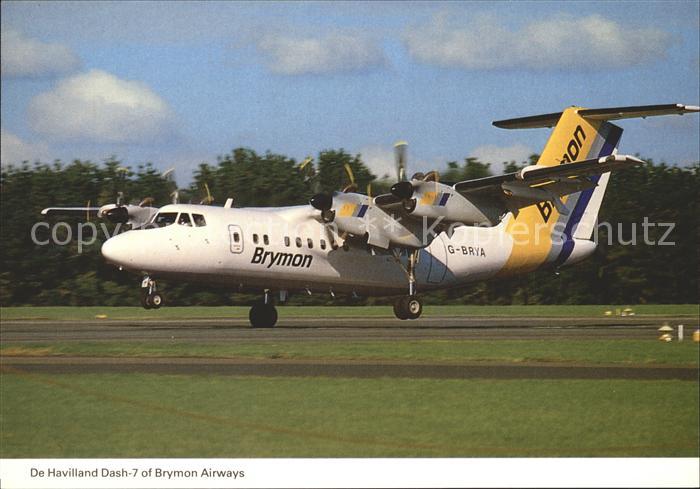Flugzeuge Zivil De Havilland Dash-7 Brymon Airways