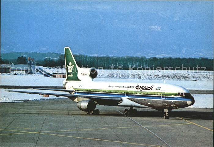 Flugzeuge Zivil Saudia Arabian Airlines Lockheed L-1011