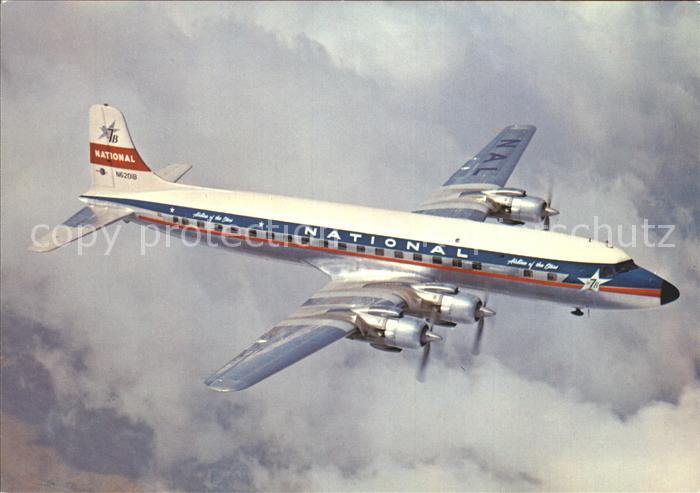 Flugzeuge Zivil National Airlines Douglas DC-7B N6201B