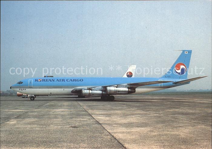 Flugzeuge Zivil Korean Air Cargo Boeing 707-321C