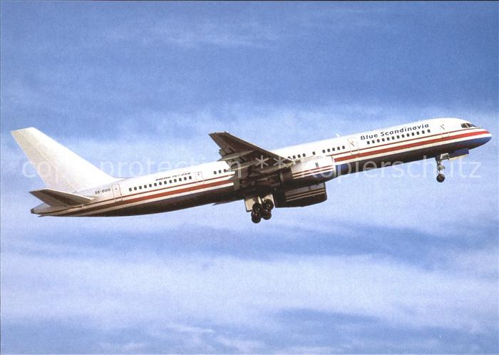 Flugzeuge Zivil Blue Scandinavia Boeing 757 SE-DUO