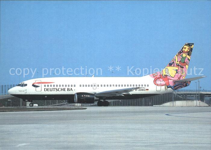 Flugzeuge Zivil Deutsche Ba Boeing 737-31S D-ADBQ cn 29099