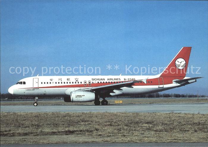 Flugzeuge Zivil Sichuan Airlines Airbus 320-232 B-2340 cn 540