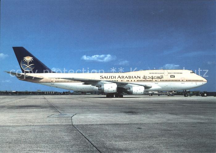 Flugzeuge Zivil Saudi Arabian Boeing 747-368 HZ-AIO cn 23266