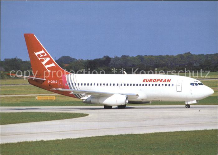 Flugzeuge Zivil European Aircharter Boeing 737-229 G-CEAD c/n 21137/421