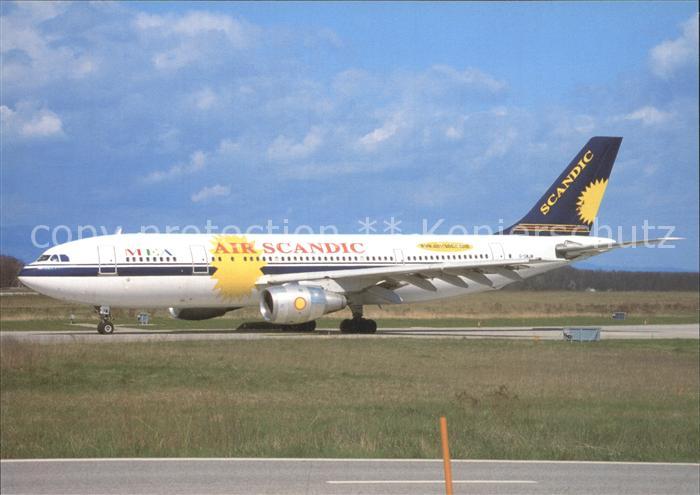 Flugzeuge Zivil Air Scandic Airbus 300B4-203FF G-SWJW c/n 302