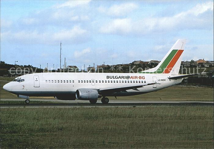 Flugzeuge Zivil Bulgari Air B737-300 LZ-BOH