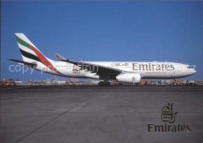 Flugzeuge Zivil Emirates Airlines Airbus 330-200 A6-EAN
