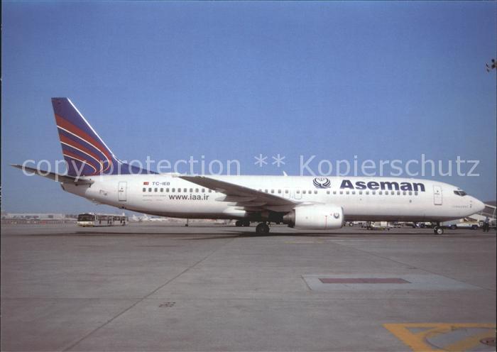 Flugzeuge Zivil Iran Aseman B737-800 TC-IEB