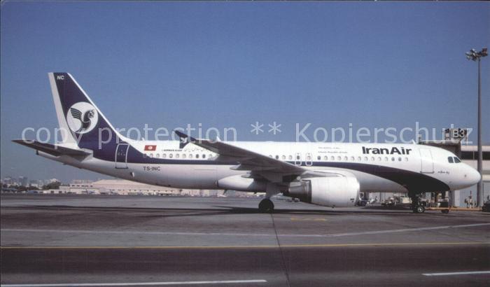 Flugzeuge Zivil Iran Air A320-214 TS-INC