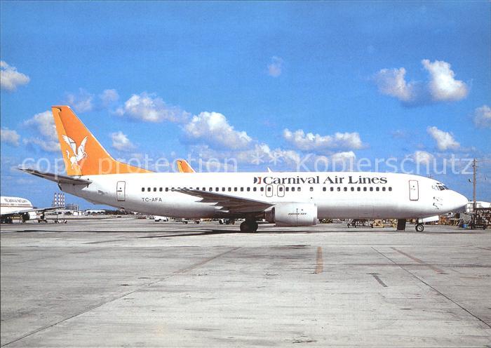 Flugzeuge Zivil Carnival Air Lines Boeing 737-4Q8 TC-AFA