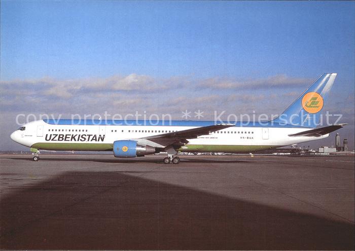 Flugzeuge Zivil Uzbekistan Airlines Boeing 767-300 VR-BUA