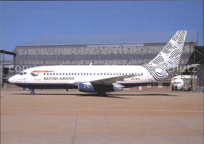 Flugzeuge Zivil British Airways Comair Boeing 737-200 ZS-NLN