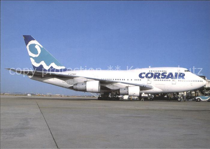 Flugzeuge Zivil Corsair Boeing 747SP F-GTOM