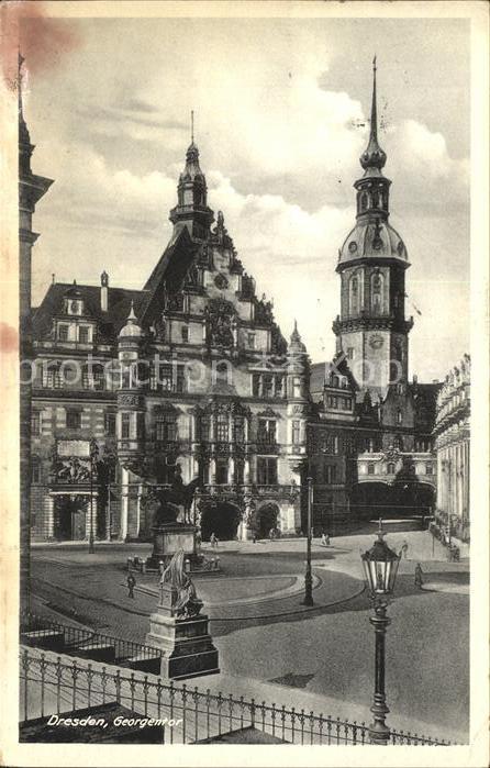DRESDEN Elbe Georgentor