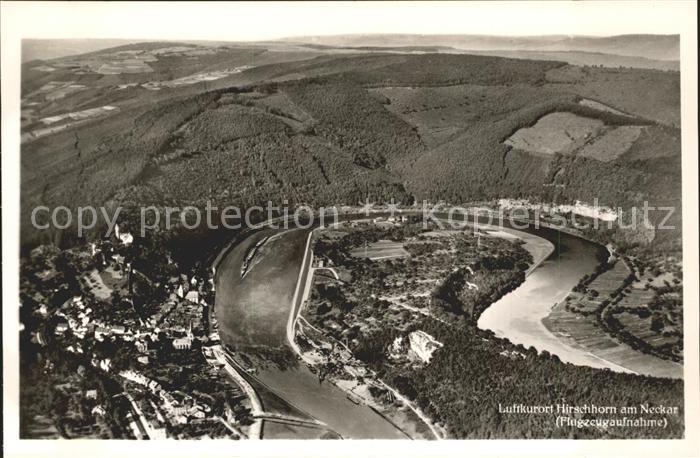 Hirschhorn Neckar Fliegeraufnahme