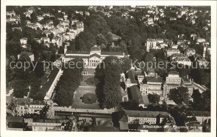 Wiesbaden Fliegeraufnahme