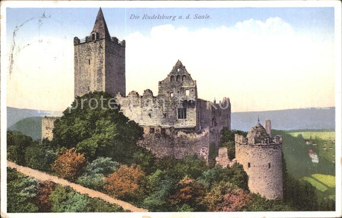 Bad Koesen Die Rudelsburg