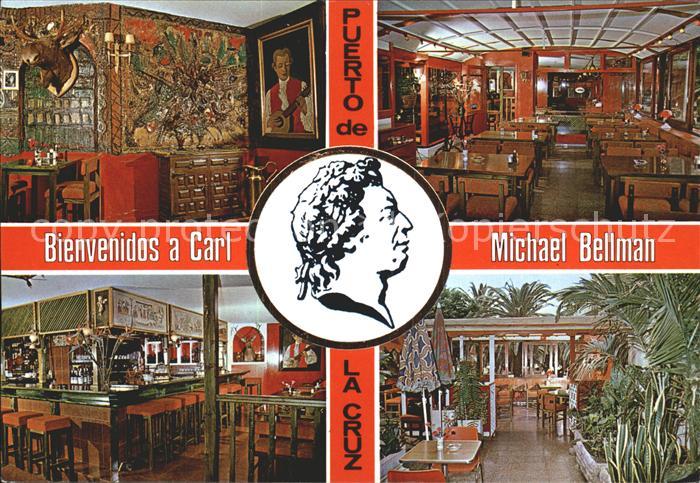 Puerto de la Luz Canarias Cafeteria Bellman Gastraum Bar