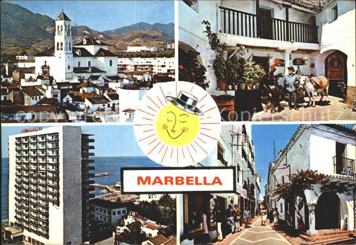 Marbella Andalucia Ortsblick Dorfmotive Hotel