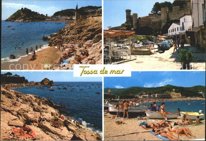Tossa de Mar Strandpartien Hafen