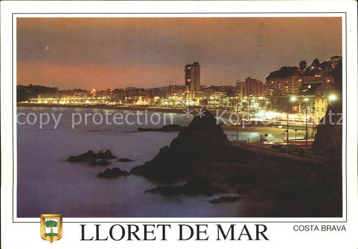 Lloret de Mar Vista nocturna