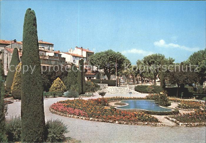 Saint-Cezaire-sur-Siagne Le jardin public