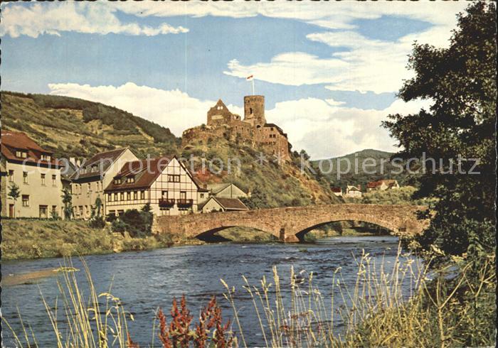 Heimbach Eifel Bruecke Schloss