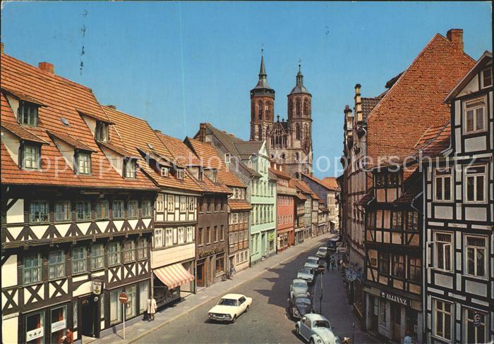 Goettingen Niedersachsen Johannisstr mit Johanniskirche