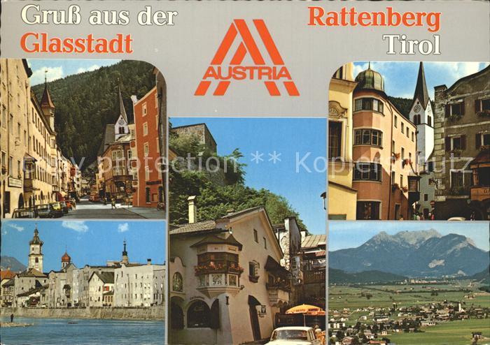Rattenberg Tirol Ortsansichten Kirche Panorama