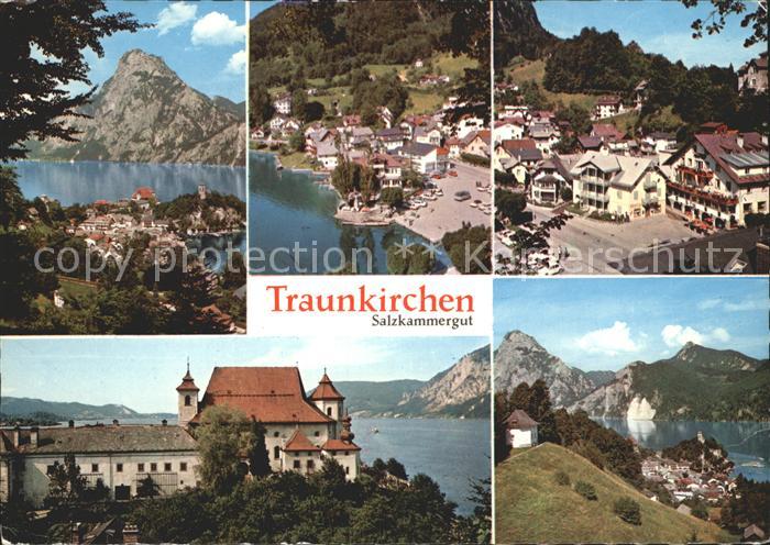 Traunkirchen am Traunsee Kirche Ortsansichten