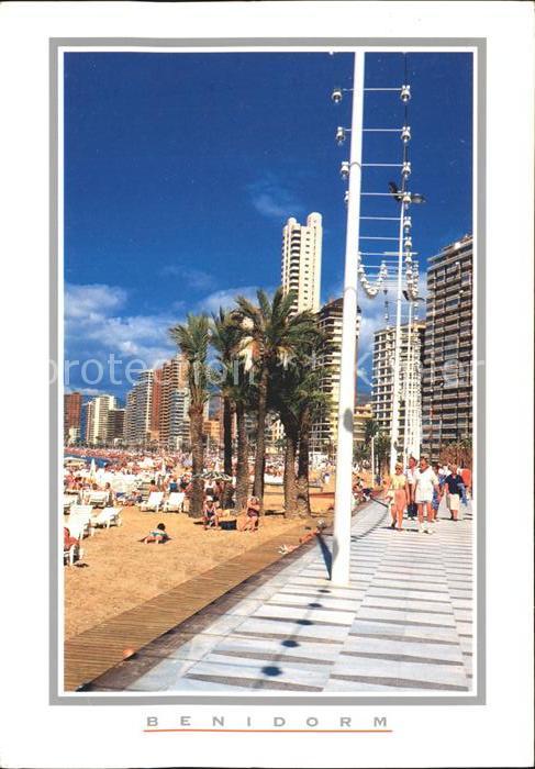 Benidorm Strand Promenade