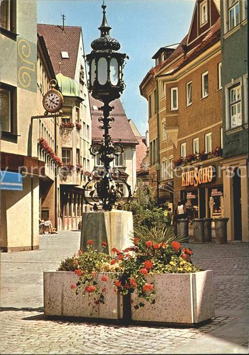 Kaufbeuren Motiv in der Fussgaengerzone