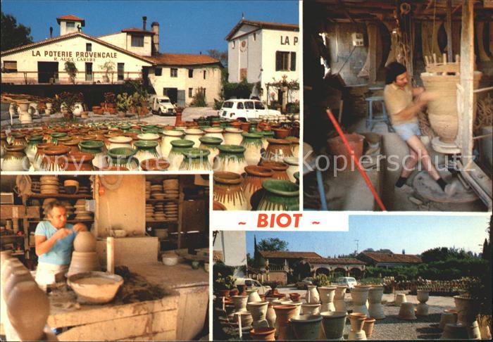 Biot Celebre aussi par ses potaries Artisans