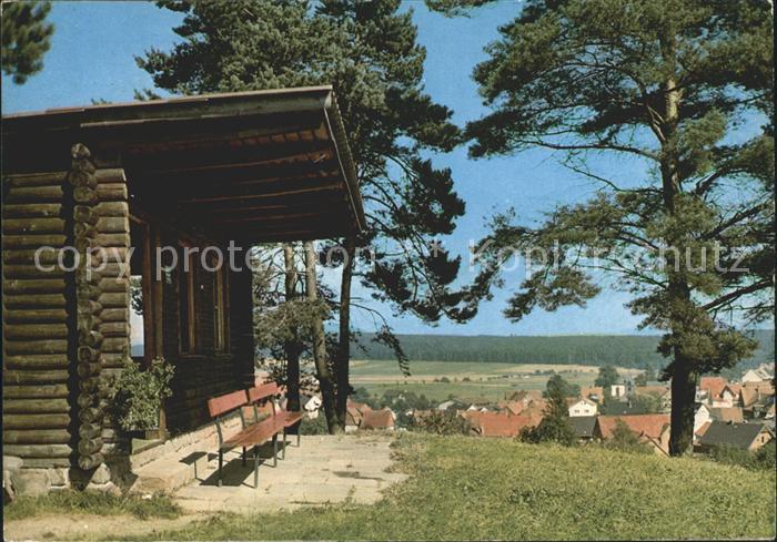 Ippinghausen Teilansicht Blockhuette