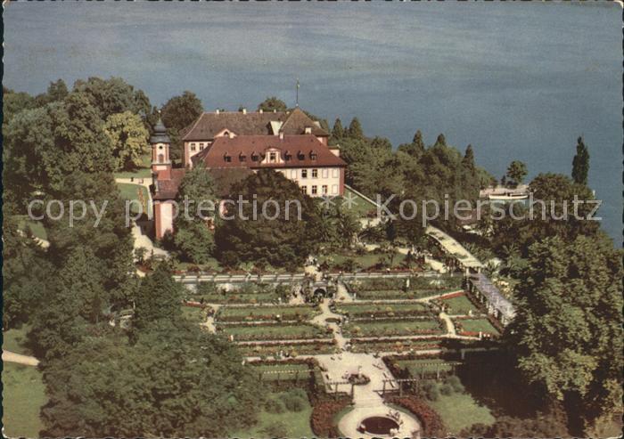 Insel Mainau Fliegeraufnahme