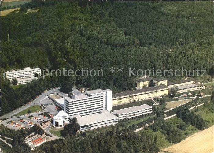 Hoexter Weser Weserbergland Klinik Fliegeraufnahme