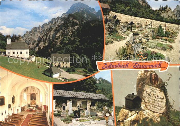Johnsbach Steiermark Kath Pfarramt Bergsteigerkirche Bergsteigerfriedhof Gedenks