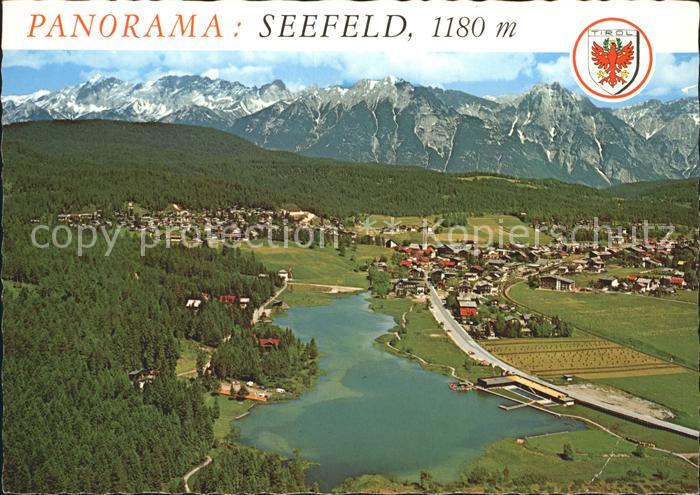 Seefeld Tirol Fliegeraufnahme