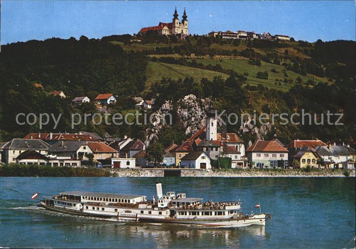 Marbach Donau mit Maria Taferl Fahrgastschiff
