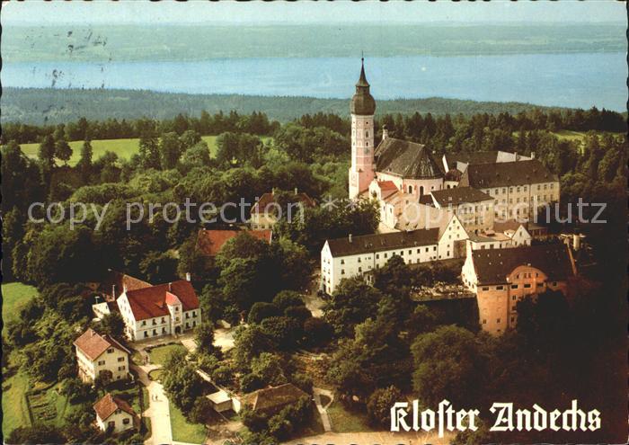 Andechs Kloster Andechs Fliegeraufnahme