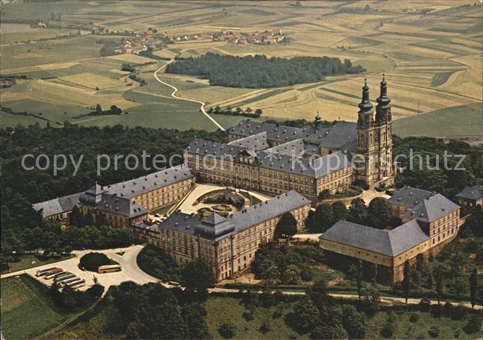 Staffelstein Schloss Banz Fliegeraufnahme