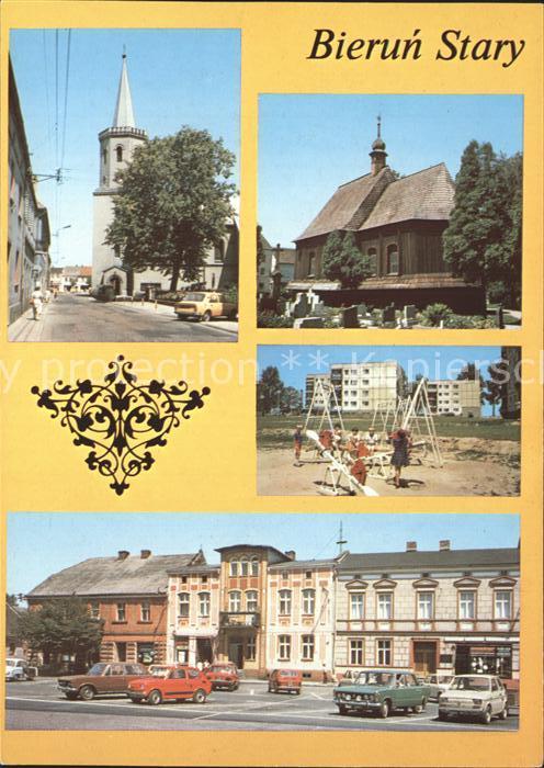 Bierun Stary Kosciol parafialny Kosciol drewniany Osiedle mieszkaniowe przy ulic