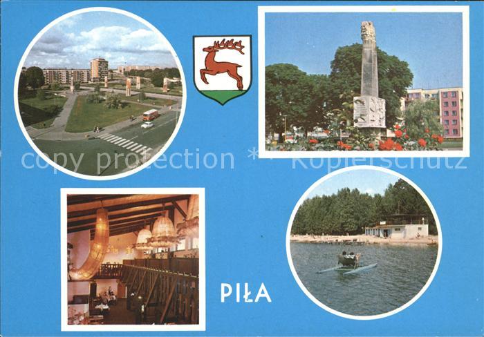 Pila al Piastow Schneidemuehl Pommern PL Miasto rodzinne Stanislawa Staszica Pla