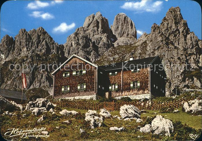 Filzmoos Hofp?rglh?tte mit Bischofsm?tze