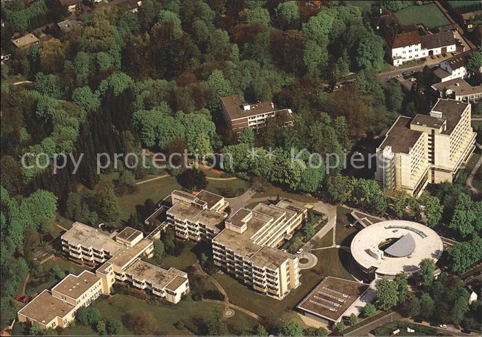 Bad Lippspringe Karl Hansen Klinik Teutoburger Wald Klinik Fliegeraufnahme